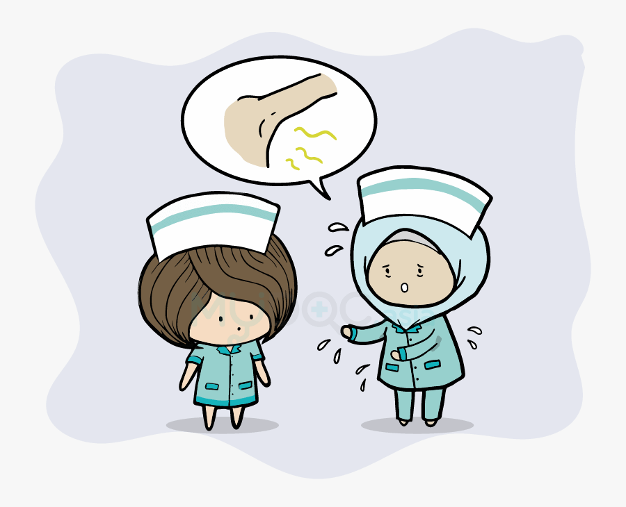 Fever Clipart Mononucleosis - Bau Badan Png, Transparent Clipart