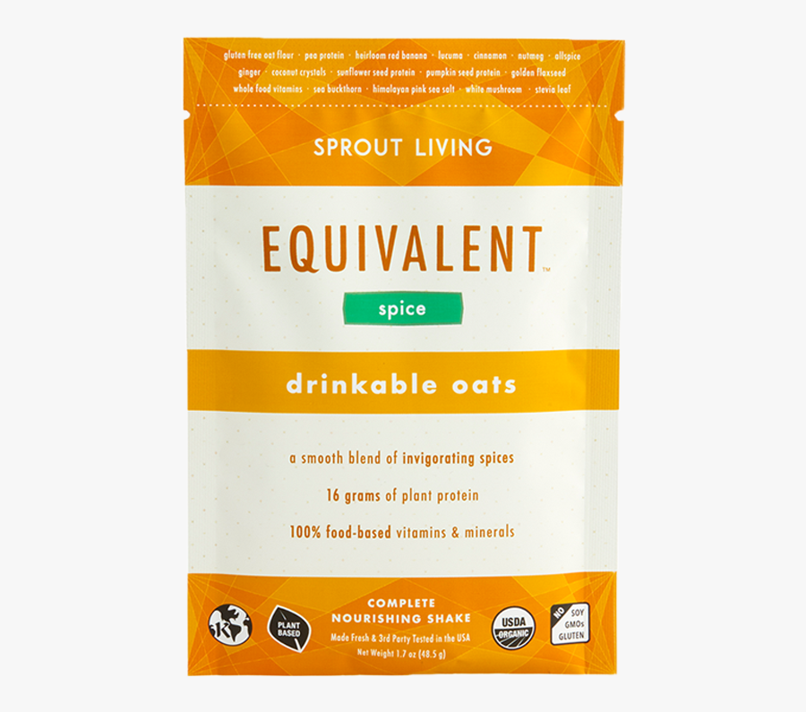 Drinkable Oats Spice - Paper Product, Transparent Clipart