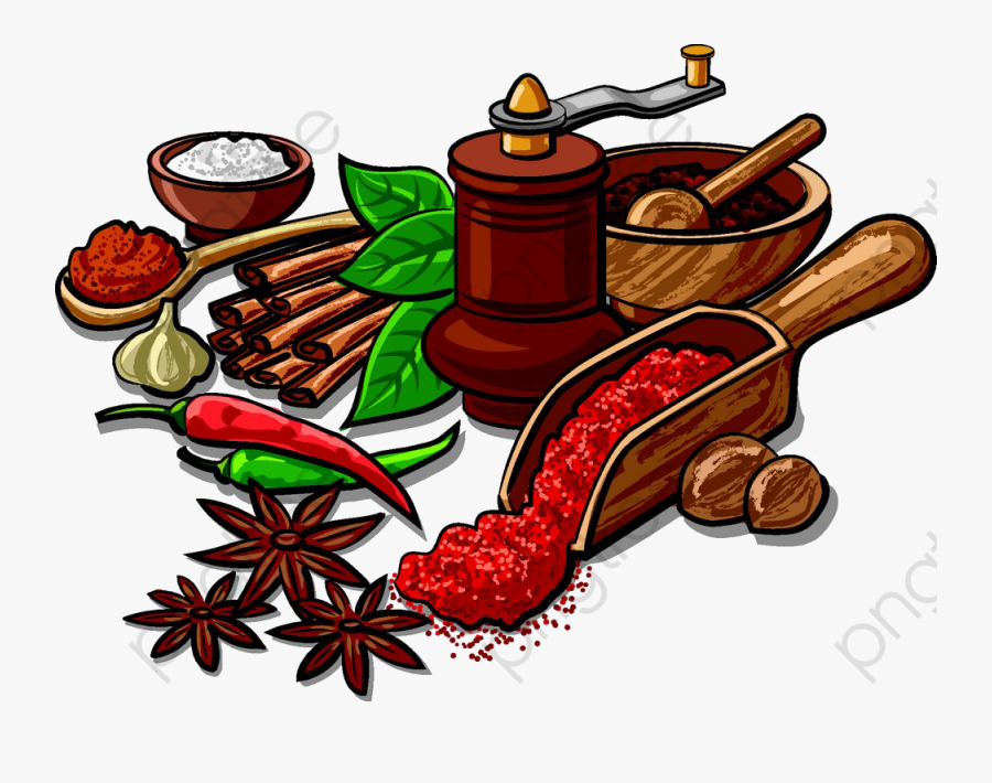 Star Anise And Spices - Herbs And Spices Clipart, Transparent Clipart