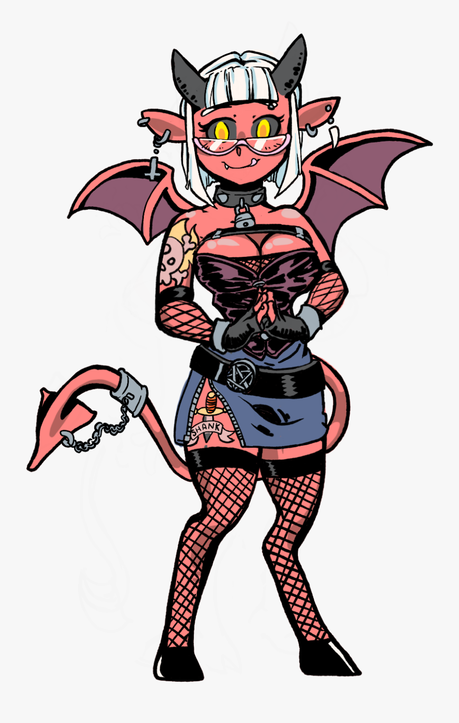 Phanorgasmia - Red - Cartoon, Transparent Clipart