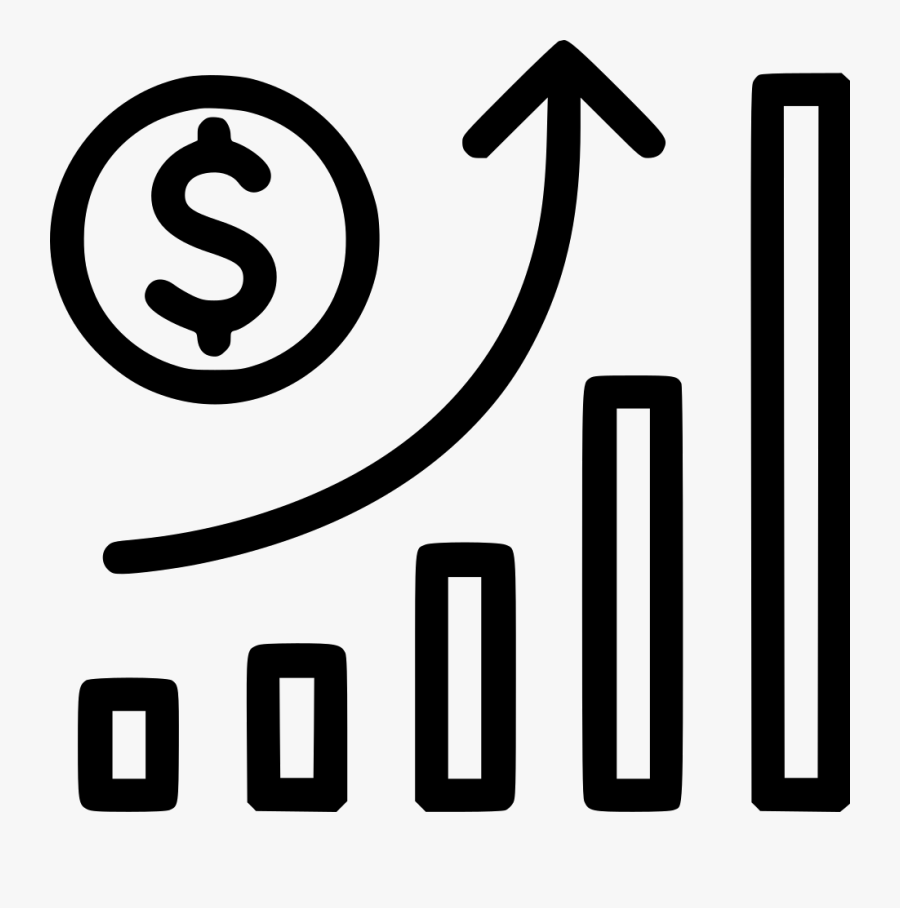 Graph Icon Money - Inflation Icon Png, Transparent Clipart