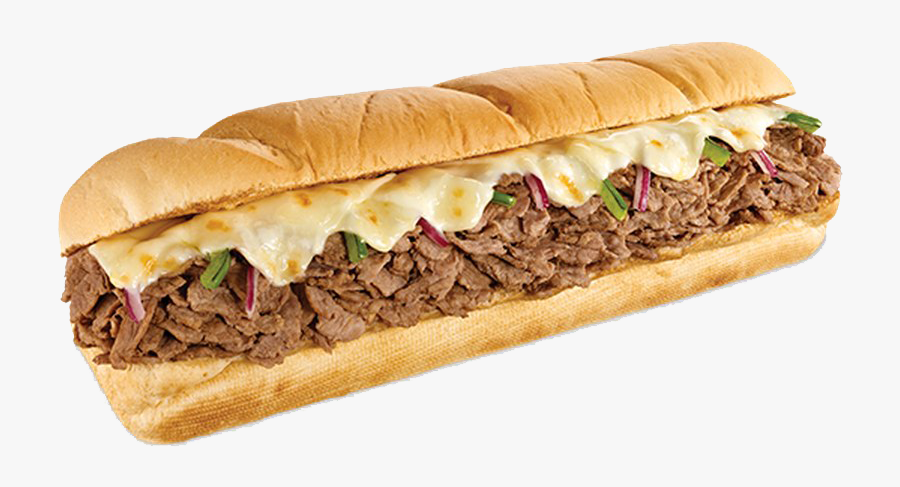 Steak And Cheese Melt Subway, Transparent Clipart