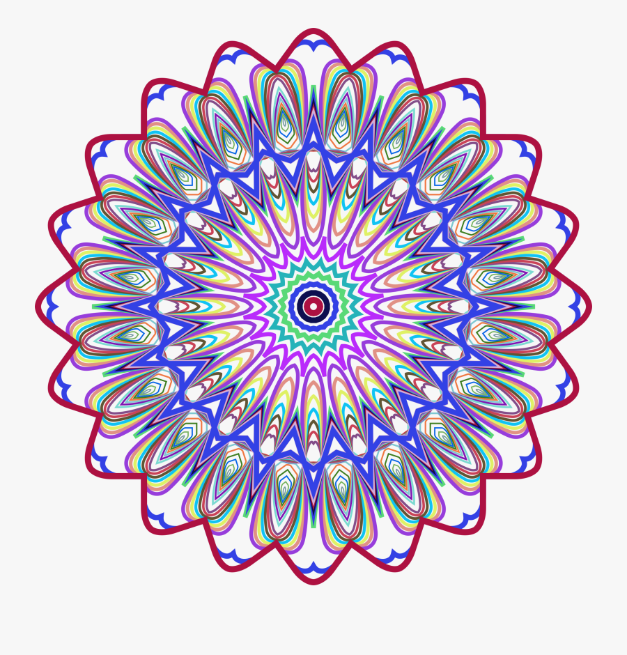 Collection Of Mandala - Dibujos Arte Abstracto, Transparent Clipart