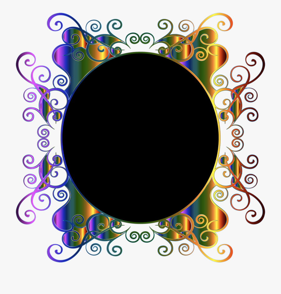 Clipart Prismatic Flourish No - Portable Network Graphics, Transparent Clipart