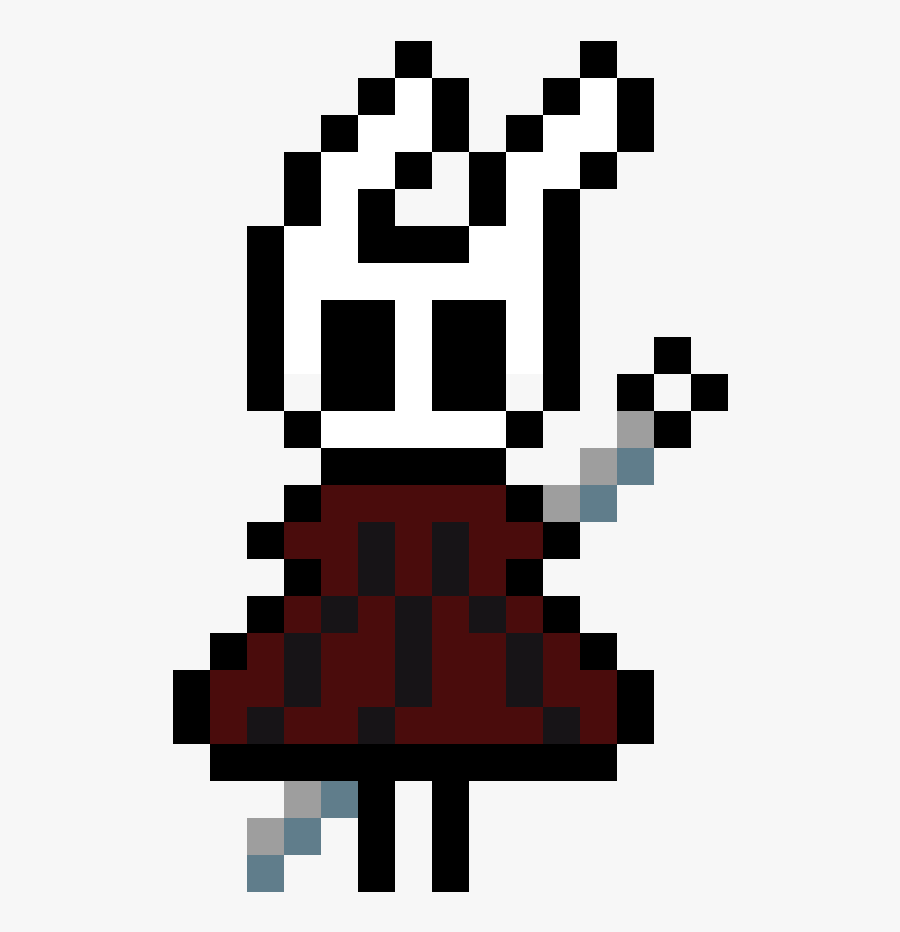 Hornet From Hollow Knight - Hornet Hollow Knight Pixel Art, Transparent Clipart