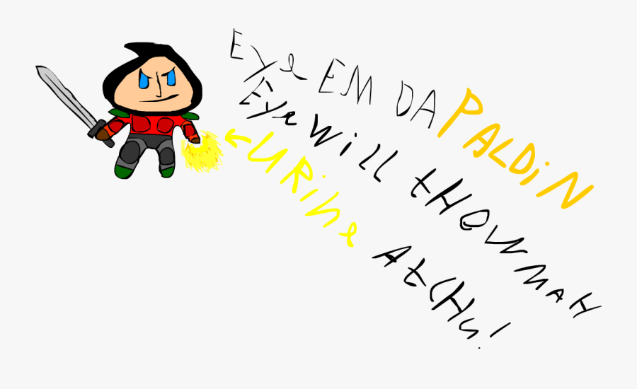 World Of Warcraft Paldin - Cartoon, Transparent Clipart