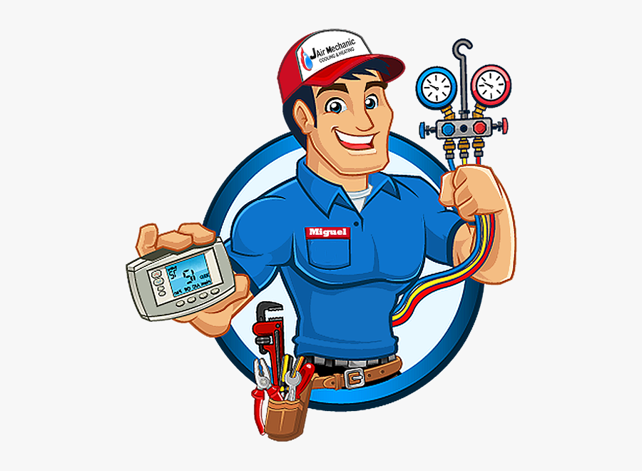 Ac Technician Logo, Transparent Clipart