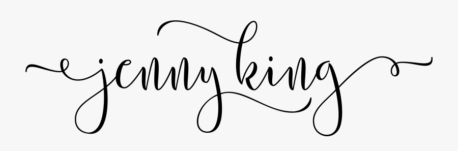 Jenny King Photography - Calligraphy, Transparent Clipart