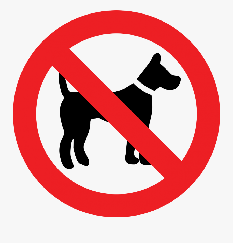 No Dogs Sign Cartoon , Free Transparent Clipart ClipartKey