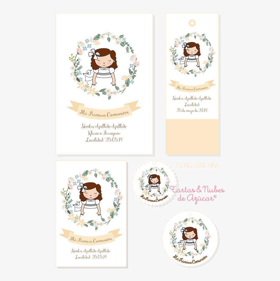 Tartas Y Nubes Comunion, Transparent Clipart