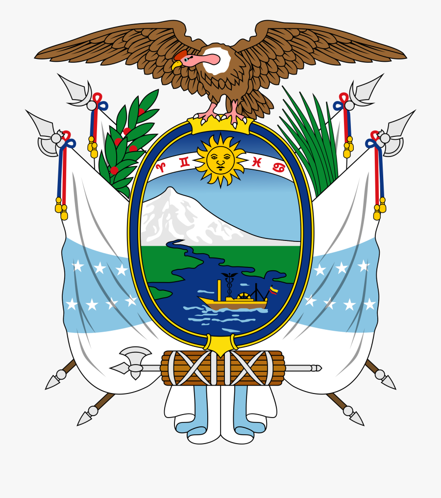 Escudo La Bandera De Ecuador Clipart , Png Download - Ecuador Coat Of Arms, Transparent Clipart