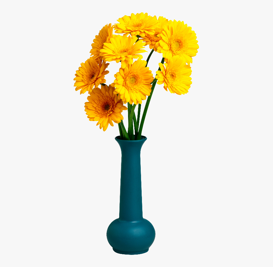 Clip Art Dicas Flor - Happy Birthday Card Yellow Flowers, Transparent Clipart