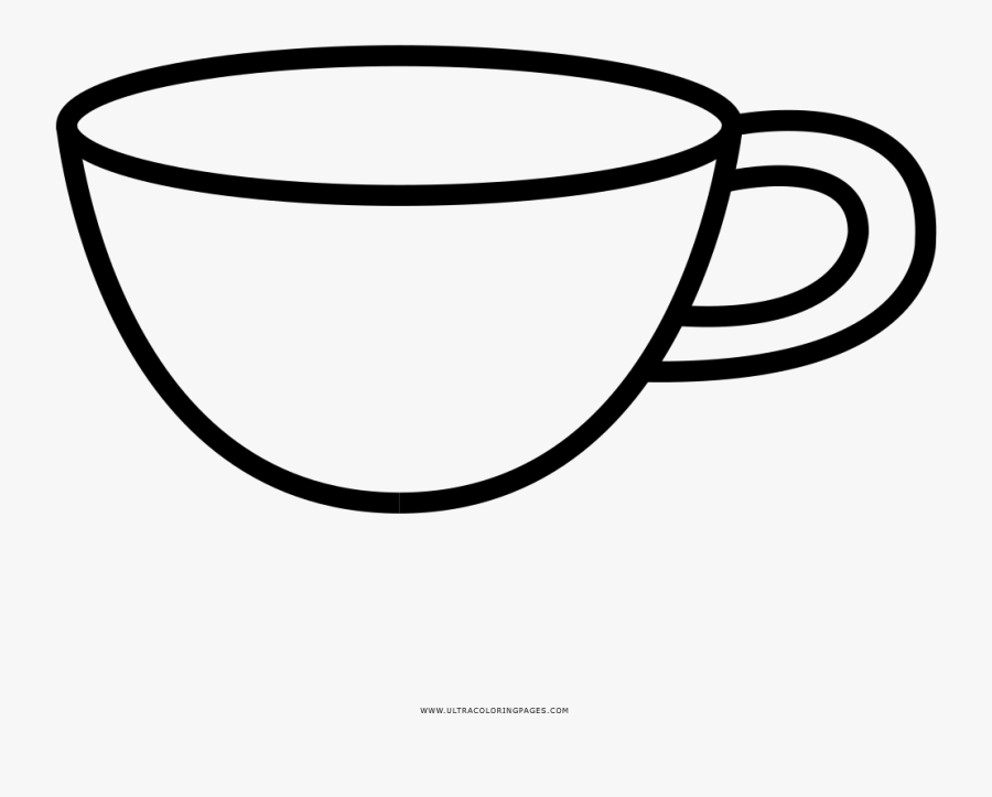 Vaso Página Para Colorear - Line Art, Transparent Clipart