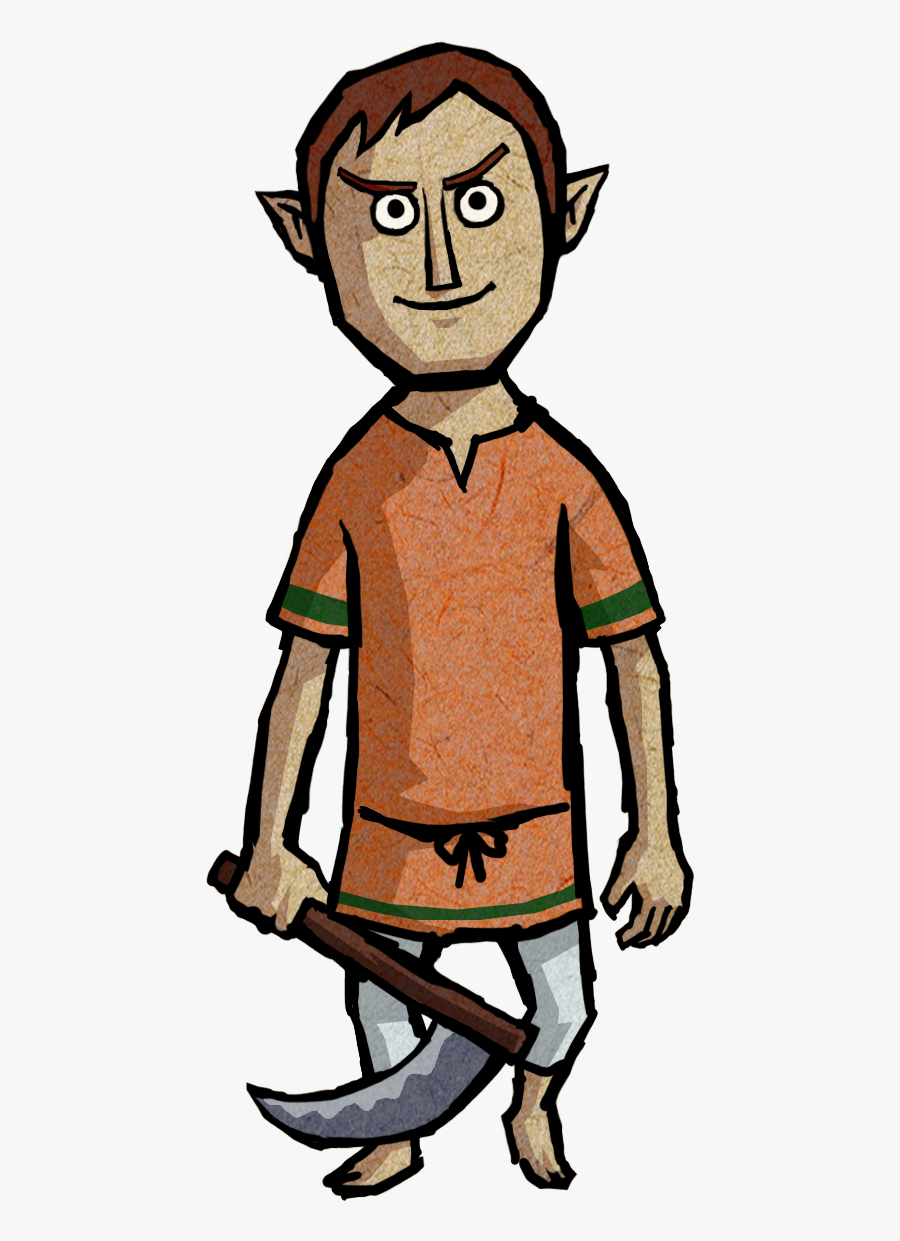 Mesa - Characters From The Wind Waker, Transparent Clipart