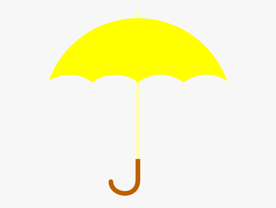 Png Of Yellow Umbrella, Transparent Clipart