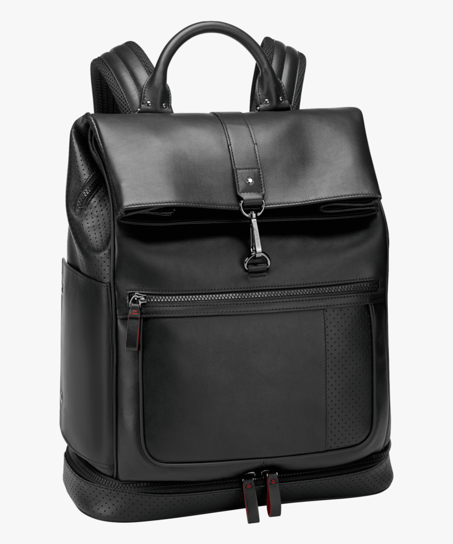 Transparent Backpack On Hook Clipart - Montblanc Urban Racing Spirit Backpack, Transparent Clipart