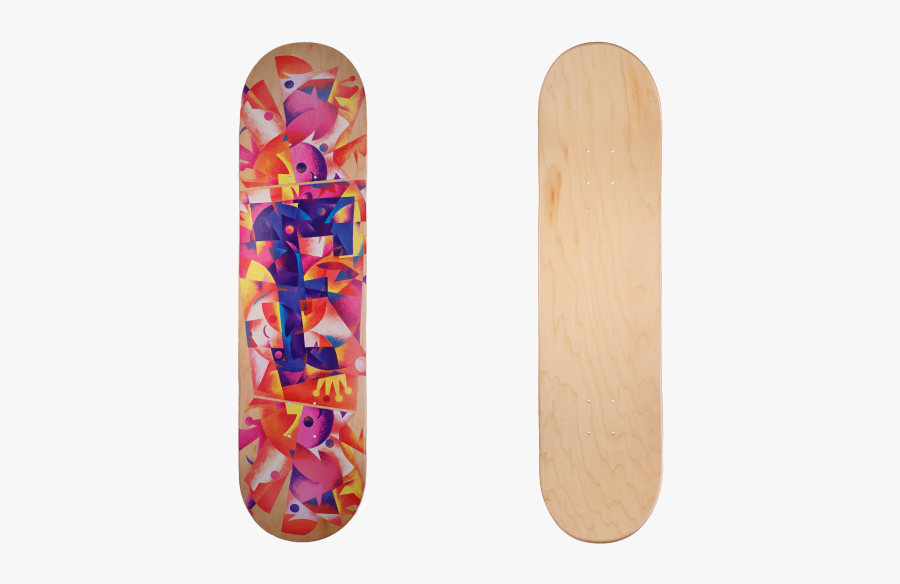 Cubist Freddy Funko Shop - Skateboard Deck Png, Transparent Clipart