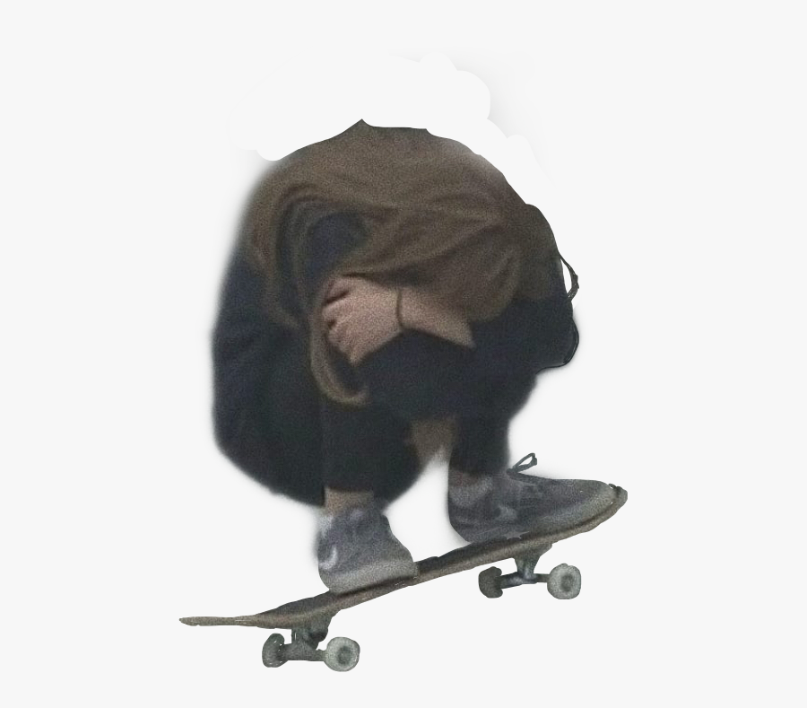 #grunge #aesthetic #skateboarding #aestheticgrunge - Freeride, Transparent Clipart