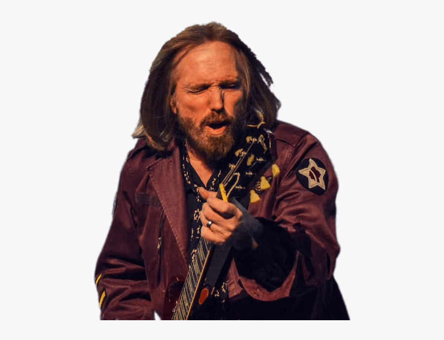 Tom Petty With Guitar - Tom Petty, Transparent Clipart
