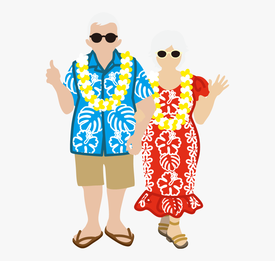 Hawaiian Dress Clip Art, Transparent Clipart