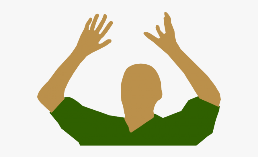 Volleyball Clipart Hand - Transparent Volleyball Player Silhouette, Transparent Clipart