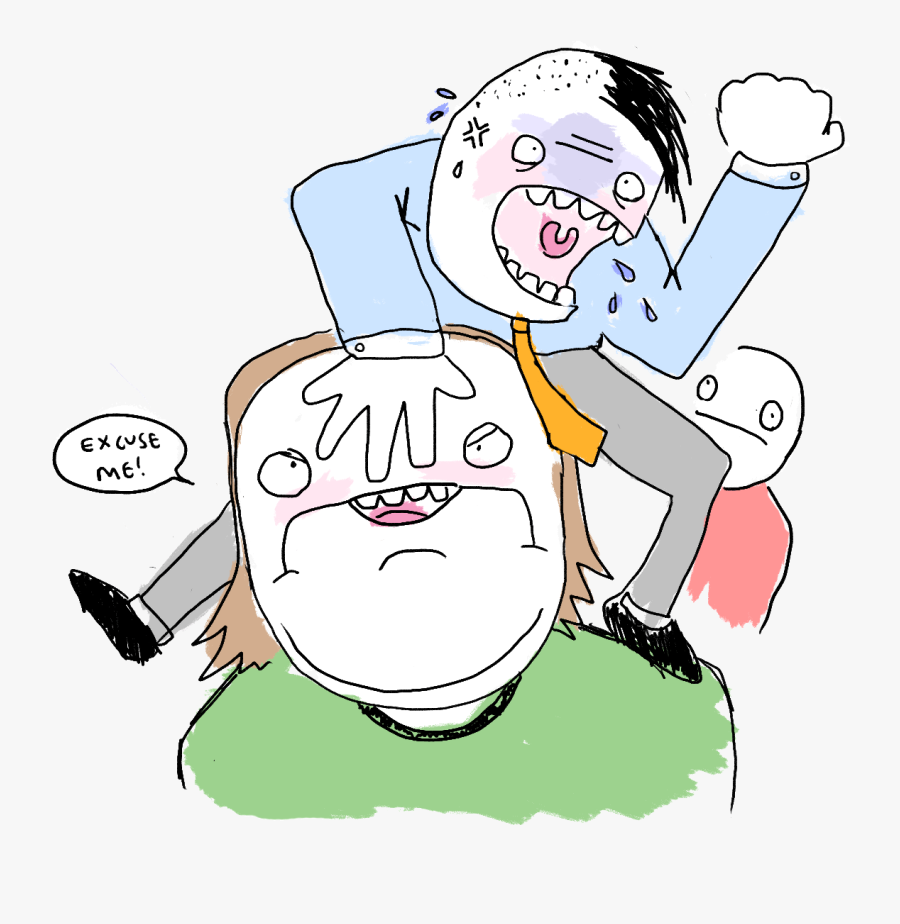 I Worked At A - Cartoon, Transparent Clipart