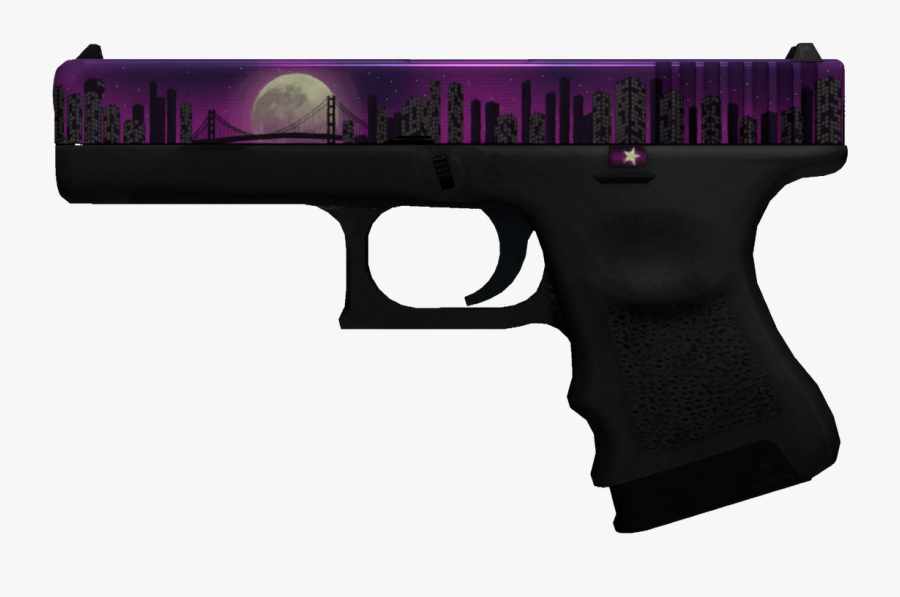 Global Offensive Glock 18 Firearm Game - Cs Go Glock Png, Transparent Clipart