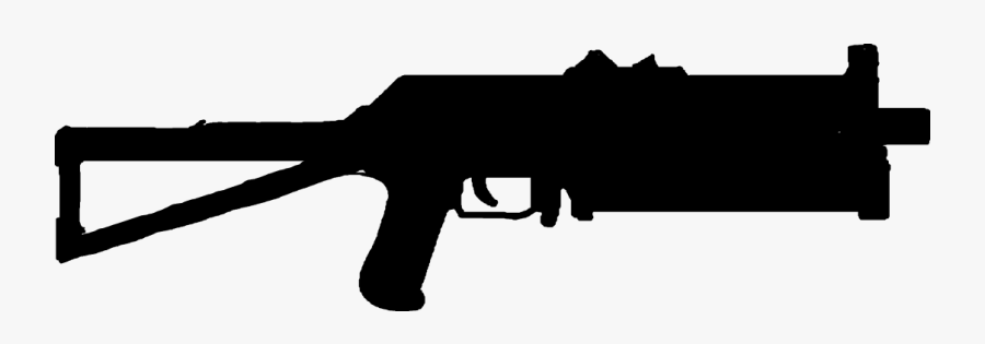 Csgo Weapon Silhouette Png - Csgo Pp Bizon Icon, Transparent Clipart