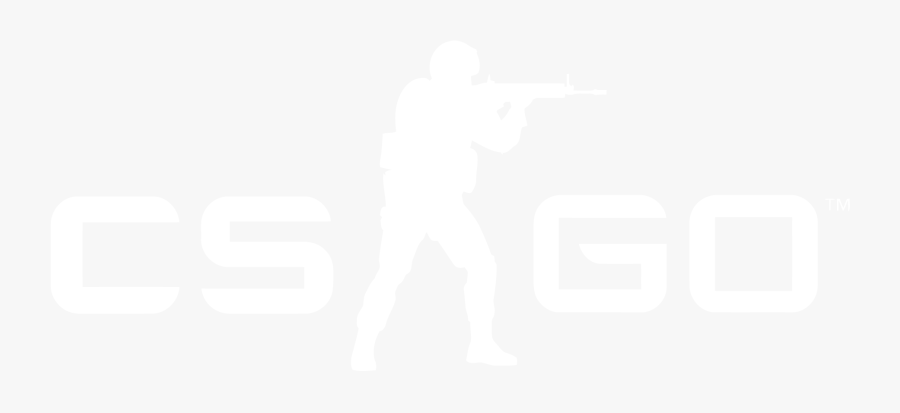 Counter Strike Global Offensive Csgo - White Csgo Logo, Transparent Clipart