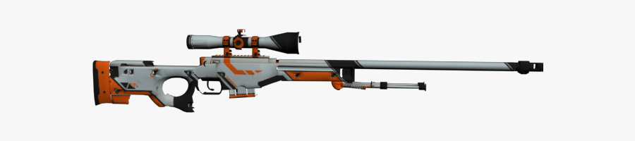 Collection Of Free Csgo Transparent Awp - Cs Go Awp Asiimov Png, Transparent Clipart