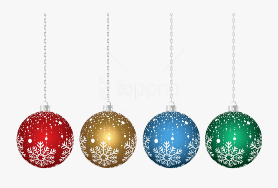 Hanging Ornament Png - Transparent Background Christmas Ornament Clipart, Transparent Clipart