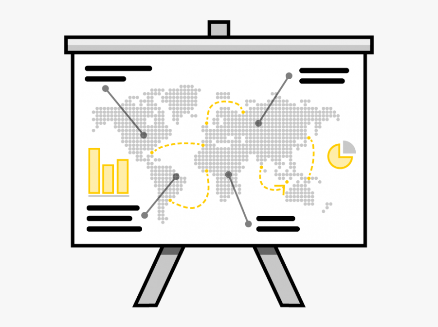 Awareness Raising - Blue Transparent Background World Map, Transparent Clipart