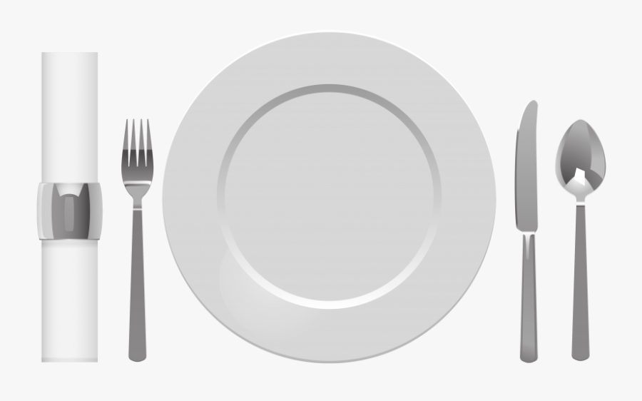 Download Plate Spoon Table - St. Paul's Church, Transparent Clipart