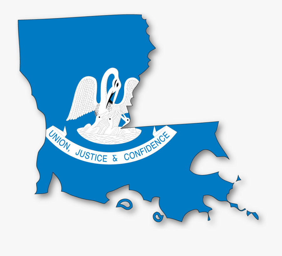 Medical In Louisiana Insurance - States Flag For Louisiana, Transparent Clipart