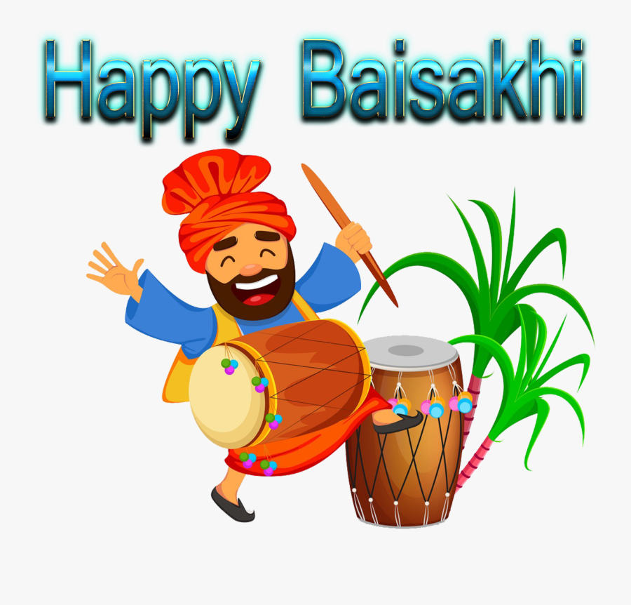 Happy Baisakhi Png Clipart - Clip Art Of Baisakhi, Transparent Clipart