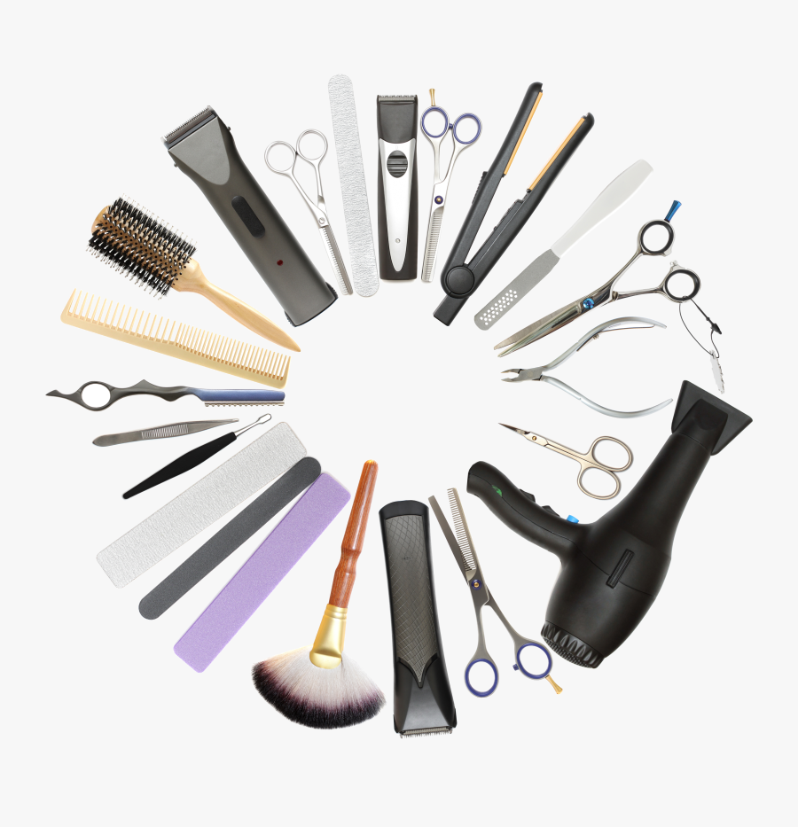 Hair Clipper Beauty Parlour - Beauty Parlour Tools List, Transparent Clipart