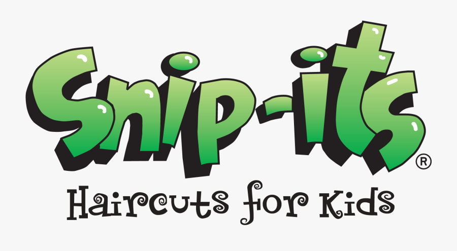 Snip Its Haircuts Logo, Transparent Clipart