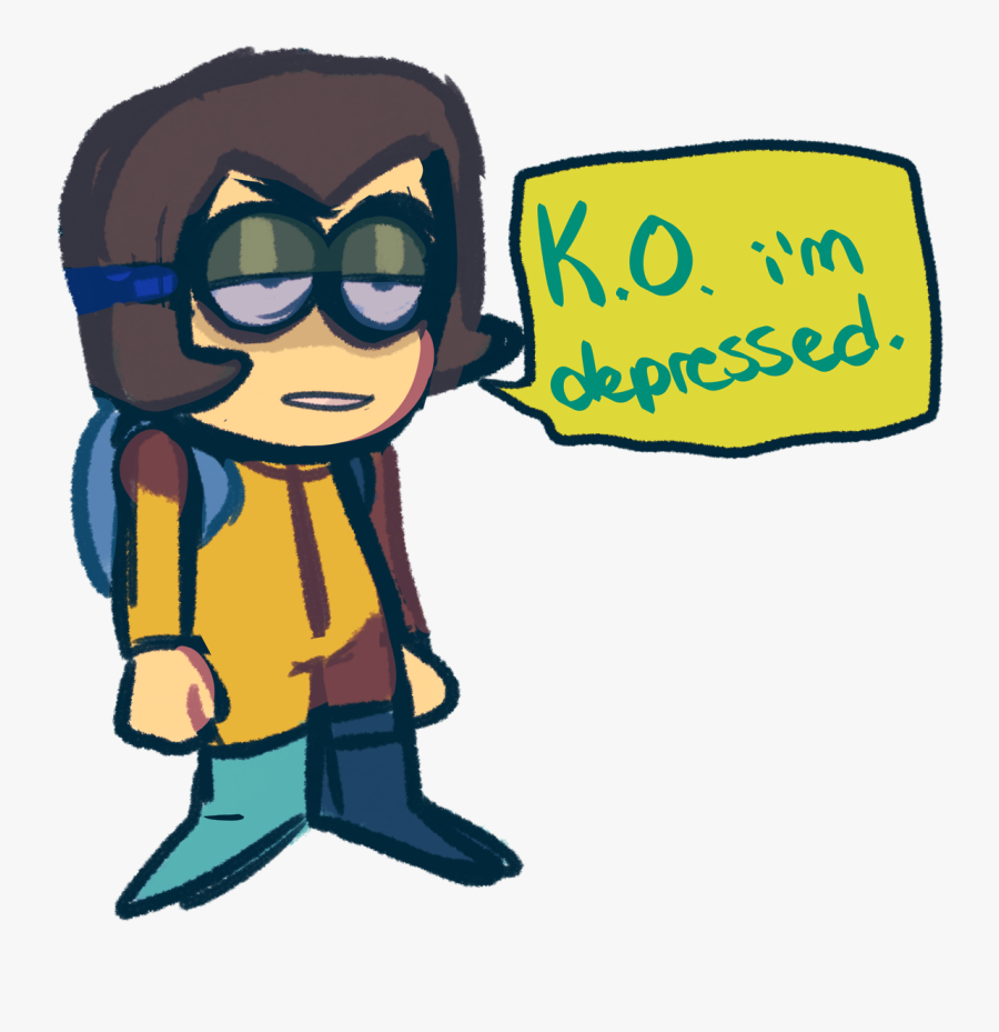 The Local Non-binary Depressed Autistic Kid - Ok Ko Dendy Autism, Transparent Clipart
