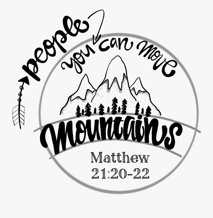 Mountain Bible Journaling, Transparent Clipart
