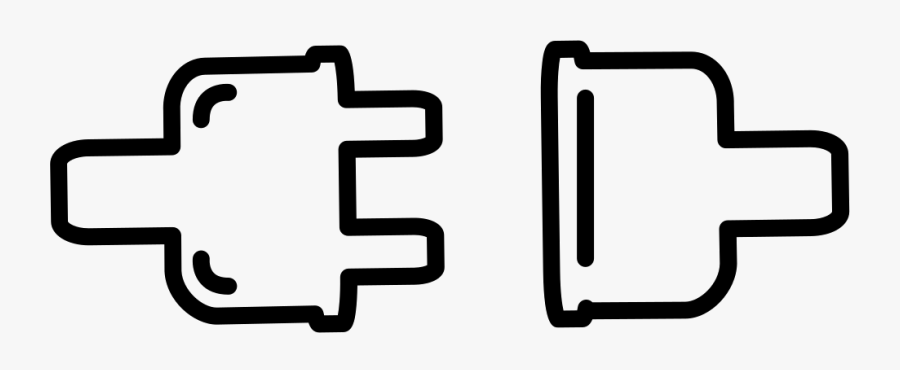 Electrical Plugs Outlined Tools - Electrical Tools Icon Png, Transparent Clipart