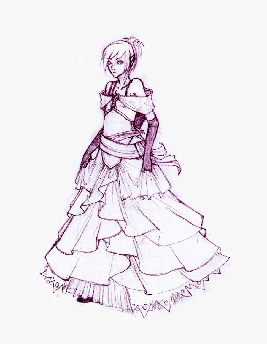 At Getdrawings Com Free - Fancy Dress Drawing Transparent, Transparent Clipart