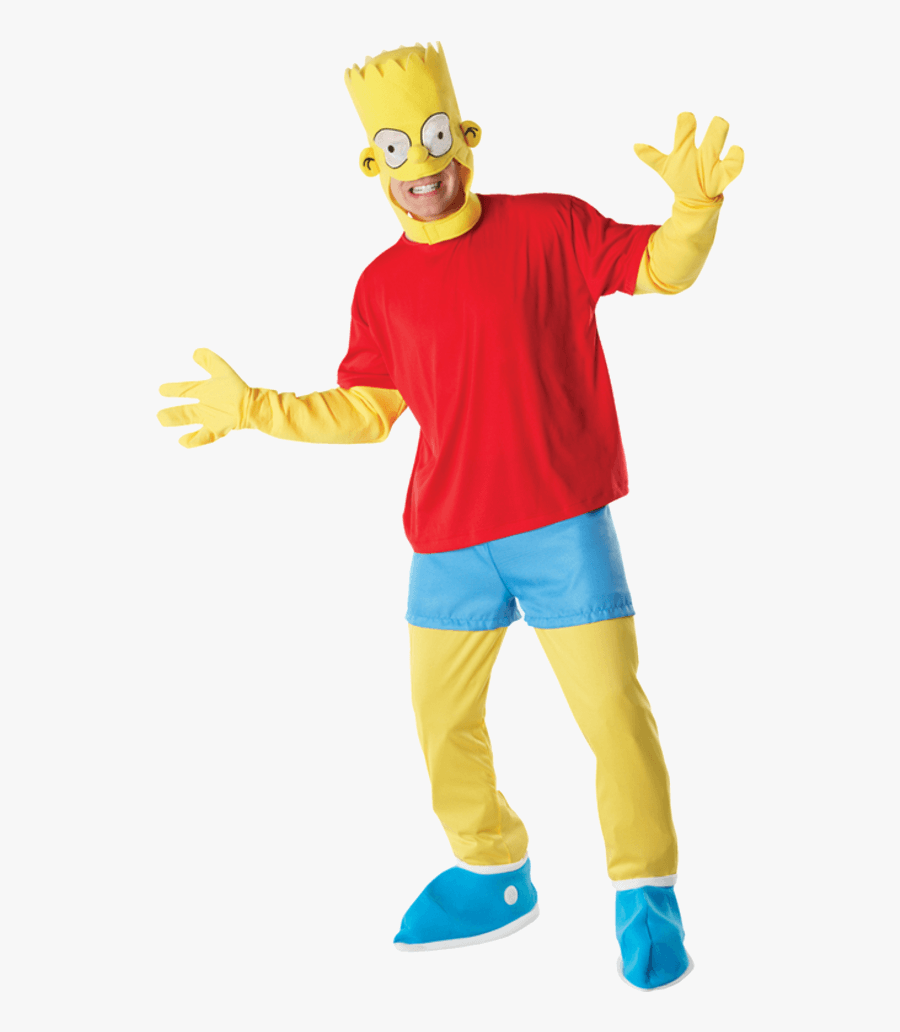 Transparent Bart Simpson Png - Bart Simpson Mask, Transparent Clipart