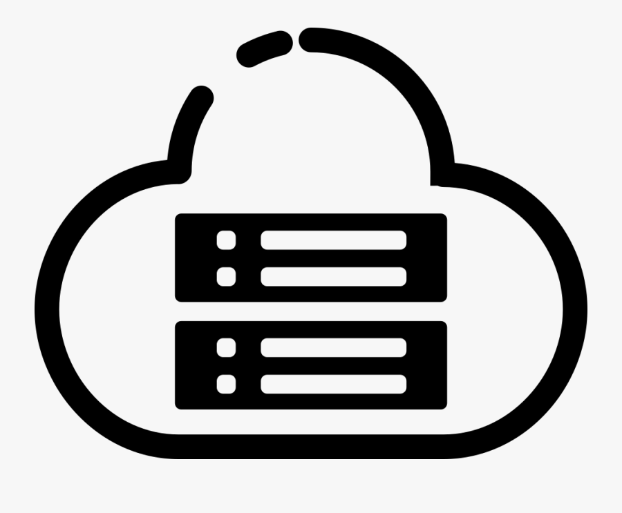Resources Icon Cloud - Virtual Container Icon, Transparent Clipart