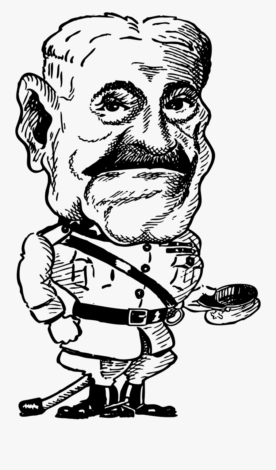 John J Pershing Clipart, Transparent Clipart