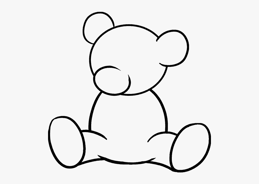 Cartoon At Getdrawings Com - Bear Cartoon To Draw, Transparent Clipart