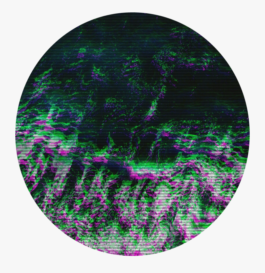 Transparent Ubisafe Vaporwave Sticker - Circle, Transparent Clipart