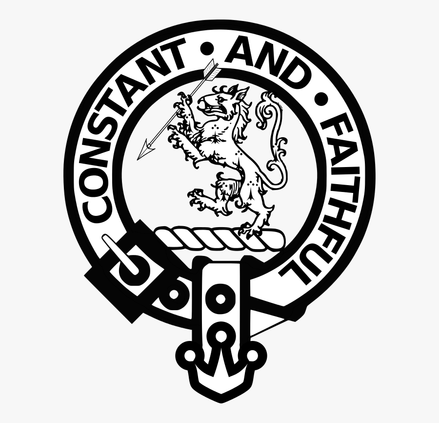 Clan Macqueen/clan Revan-constant And Faithful - Clan Macqueen, Transparent Clipart