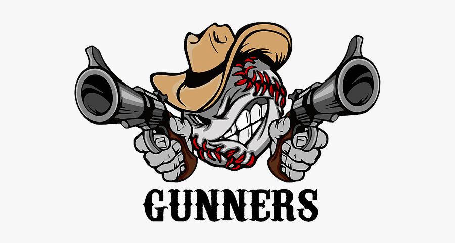 Clip Art Collection Of Free Betaught - Basketball With Gun Logo, Transparent Clipart