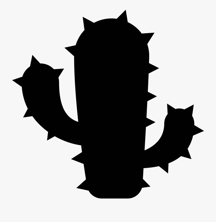 It Is A Cactus Icon - Clip Art, Transparent Clipart