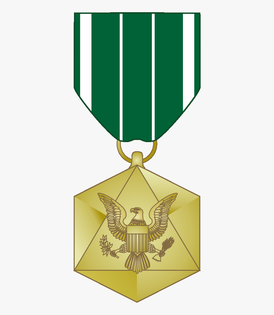 Medal Clipart Army Medal - Civilian Service Commendation Medal, Transparent Clipart